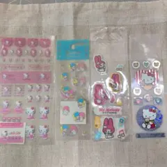 サンリオ シールセット☆マイメロディ＆キティちゃん＆キキララ☆【平成レトロ】