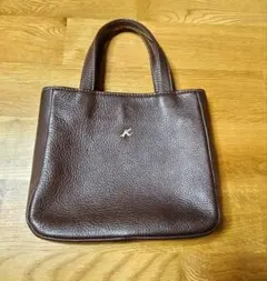 Kitamura ミニハンドバッグ ダークブラウン