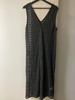 YEVS シースルーワンピース 透け感 L