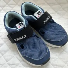 丸ママ様専用　ミキハウスダブルビー　メッシュスニーカー　サンダル　19