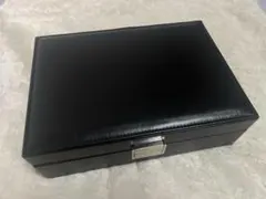 【未使用品】ジュエリーボックス ブラック大容量 アクセサリー収納 宝石箱 鍵なし