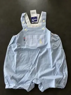 【新品・未使用】Sophie la girafe 水色サロペット