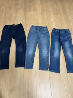 デニムパンツ 3色セット