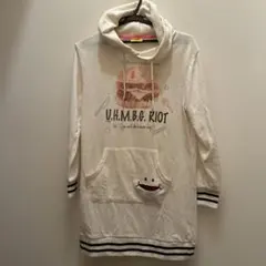 UP! SMILE ハンバーガーグラフィック パーカー Mのサムネイル