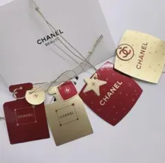 シャネル　ノベルティ　紙チャーム　オーナメントセット