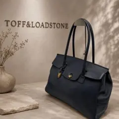 TOFF&LOADSTONE トートバッグ ルーフボタン フラップ 大容量のサムネイル