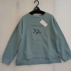 新品ケイット裏起毛プルオーバートレーナー