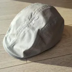 IVY-BROTHERS ベージュ　コットン　 ハンチング　帽子　メンズ