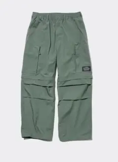 gu×undercover 2wayヘリクルーパンツ　オリーブ　Sサイズ