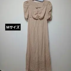 GRL グレイル ドット柄バックレースアップフレアワンピースmc015a