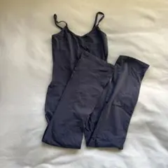 ダークグレー ヨガウェア セット