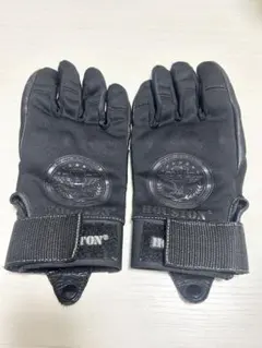 【美品】HOUSTON レザーグローブ ブラックのサムネイル