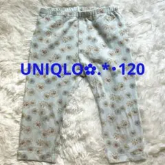 UNIQLO✿.*・花柄スパッツ 120cm 7分丈