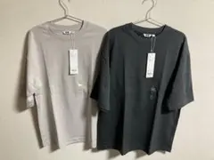 UNIQLO U エアリズムコットンオーバーサイズTシャツ　Lサイズ　新品セット