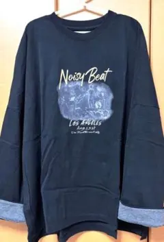 ブラック Tシャツ オーバーサイズ