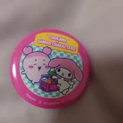 ちいかわサンリオキャラクターズ トレーディングスーパーマーケットな缶バッチ