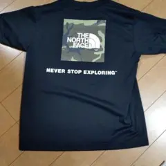 美品 THE NORTH FACE カモフラージュ Tシャツ ブラック