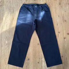 Gramicci ピグメントダイ加工 デニム カーペンターパンツ