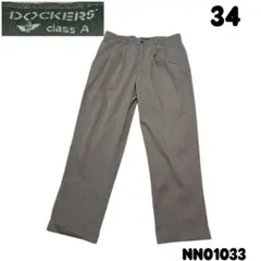 90s USA製 Dockers 2タックチノパンツリラックスフィット34