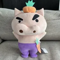 【新品・タグ付】クレヨンしんちゃん ぬいぐるみ2点セット シロ ぶりぶりざえもん