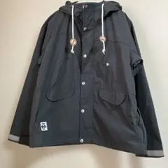 ☆良品[CHUMSチャムス]キャンピングパーカー　ブラック Lサイズ