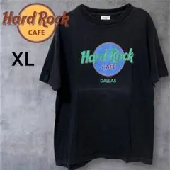 ハードロックカフェTシャツ USA製 XL ブラック ヴィンテージ ダラスのサムネイル