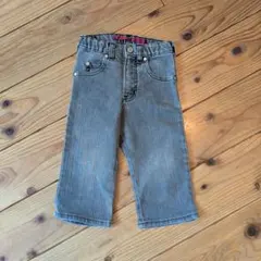 ジョルジオ・アルマーニ　キッズ グレーデニム パンツ　78cmのサムネイル