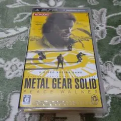 ＰＳＰ　メタルギアソリッド　ピースウォーカー　新品