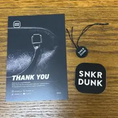 SNKRDUNK スニーカーダンク　タグ　カード ステッカー　3点セット