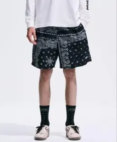 FCRB 26SSBANDANA NYLON EASY SHORTS 黒 L - メルカリ