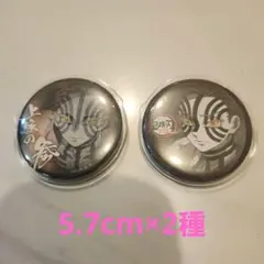 【鬼滅の刃】猗窩座缶バッジ×２点セット