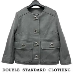 DOUBLE STANDARD CLOTHING/ノーカラージャケット m645