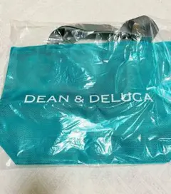 DEAN&DELUCA メッシュトートバッグ 2026 ターコイズ Ｌサイズのサムネイル