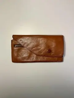 イルビゾンテ　ブラウンレザー長財布