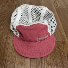 【フリーサイズ】Patagonia ダックビル キャップ／赤