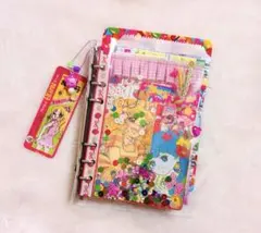 おすそ分けファイル　バイブルバインダー　昭和レトロ　スイマー