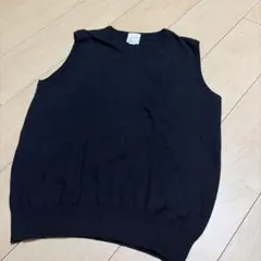 ザスーツカンパニー WE SUIT YOU　ニットベスト　ネイビー　 Lサイズ