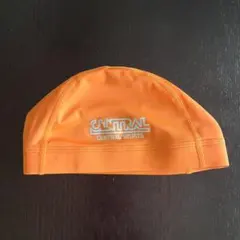 セントラルスポーツ 水泳帽 Lサイズ オレンジ