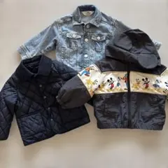 秋冬アウター ジャケット 90cm ３着まとめ売り
