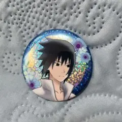 NARUTO アニメイトカフェ グリッター缶バッジ サスケ - メルカリ