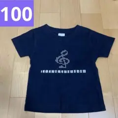Printstar ネイビー Tシャツ 100