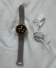MARC JACOBS デジタル腕時計ゴールド/グレー