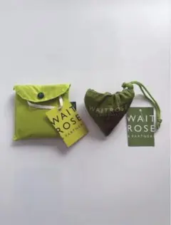 英国王室御用達 高級スーパー WAITROSE エコバッグ 2個セットのサムネイル