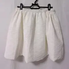 Narcissus ナルシス ミニスカート ホワイト バルーン 白 suncooのサムネイル