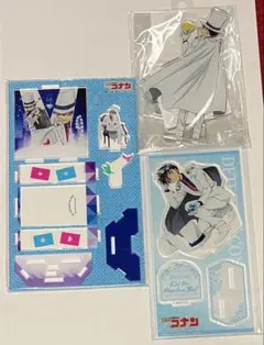 【新品未開封】名探偵コナン 怪盗キッド アクリルスタンド 3個セット