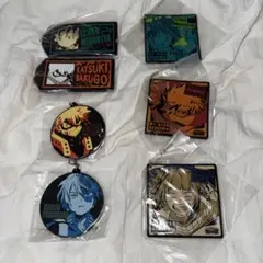 【未開封】ヒロアカ　ラバーキーホルダー緑谷出久・爆豪勝己・轟焦凍・トガヒミコ7点