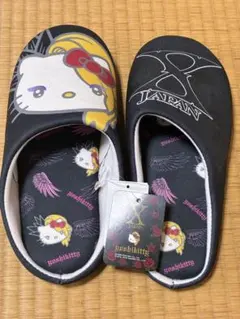 yoshikitty ヨシキティ X JAPAN スリッパ タグ付き サンリオ