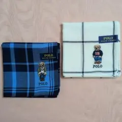 ポロラルフローレン　ハンカチ 2枚セット⑯