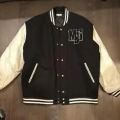 MSG スタジャン XL 黒/白