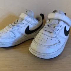 値下げ！NIKE キッズスニーカー ホワイト/ブラック